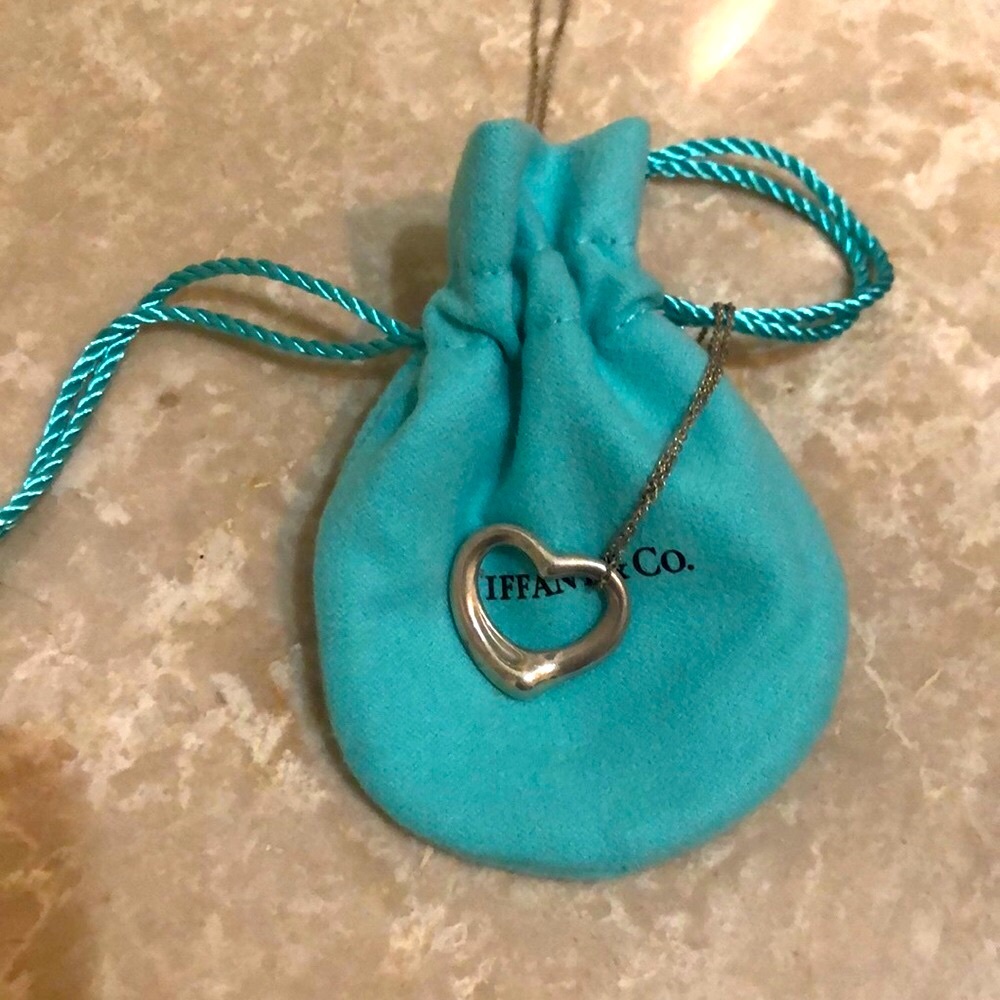 Tiffany & Co. Elsa Peretti Heart Necklace